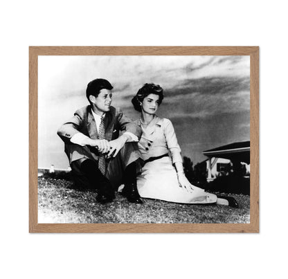 John F. Kennedy & Jacqueline Kennedy 1950s No1