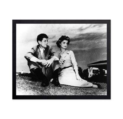 John F. Kennedy & Jacqueline Kennedy 1950s No1