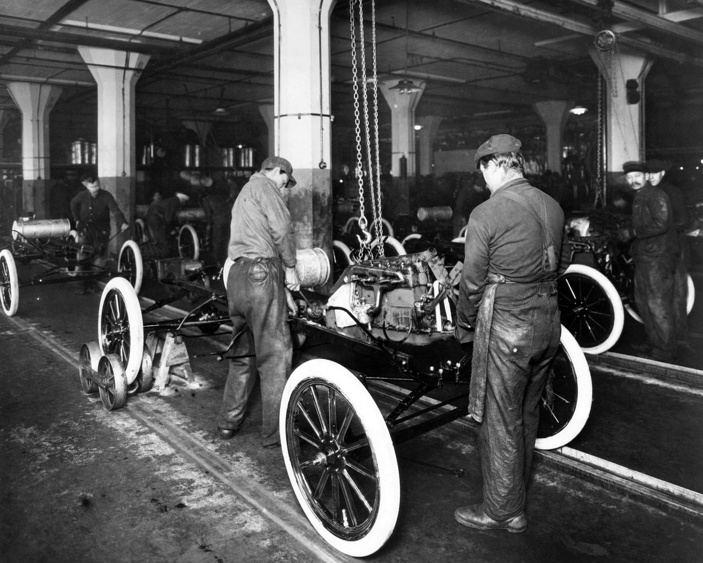 Ford Motor Company Assembly Line 1913