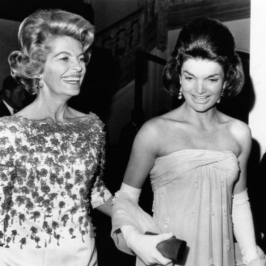 Jacqueline Kennedy & Nicole Alphand 1963