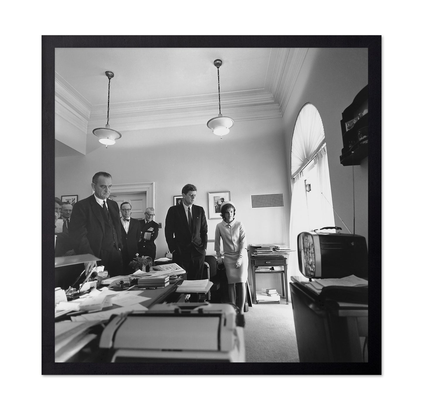 John F. Kennedy, Lyndon Johnson, Robert Kennedy 1961