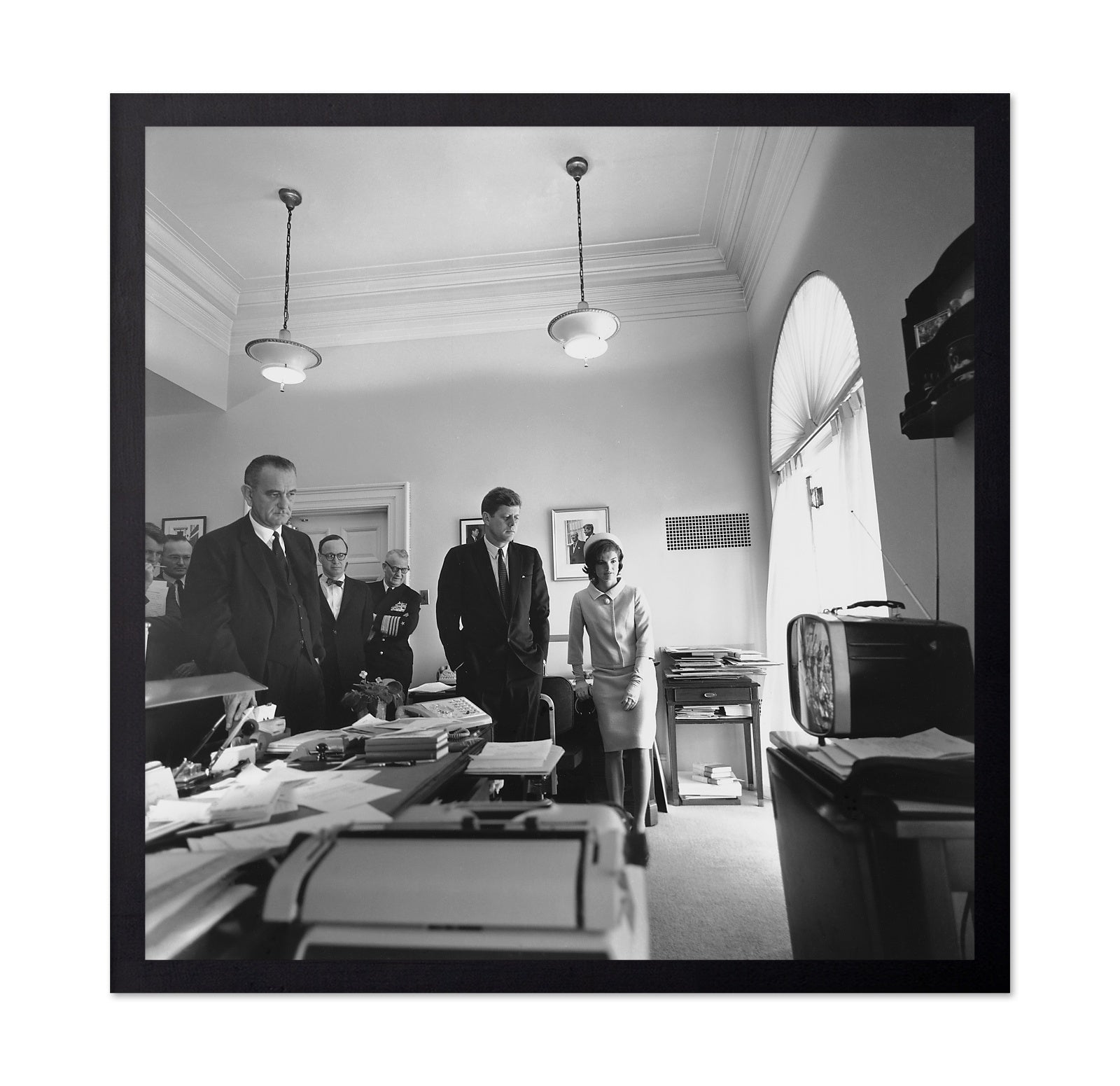 John F. Kennedy, Lyndon Johnson, Robert Kennedy 1961