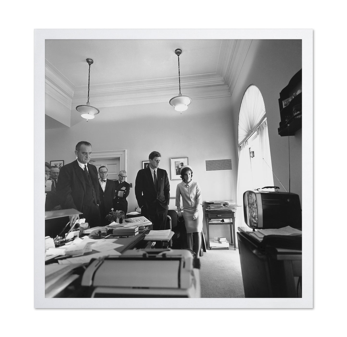 John F. Kennedy, Lyndon Johnson, Robert Kennedy 1961