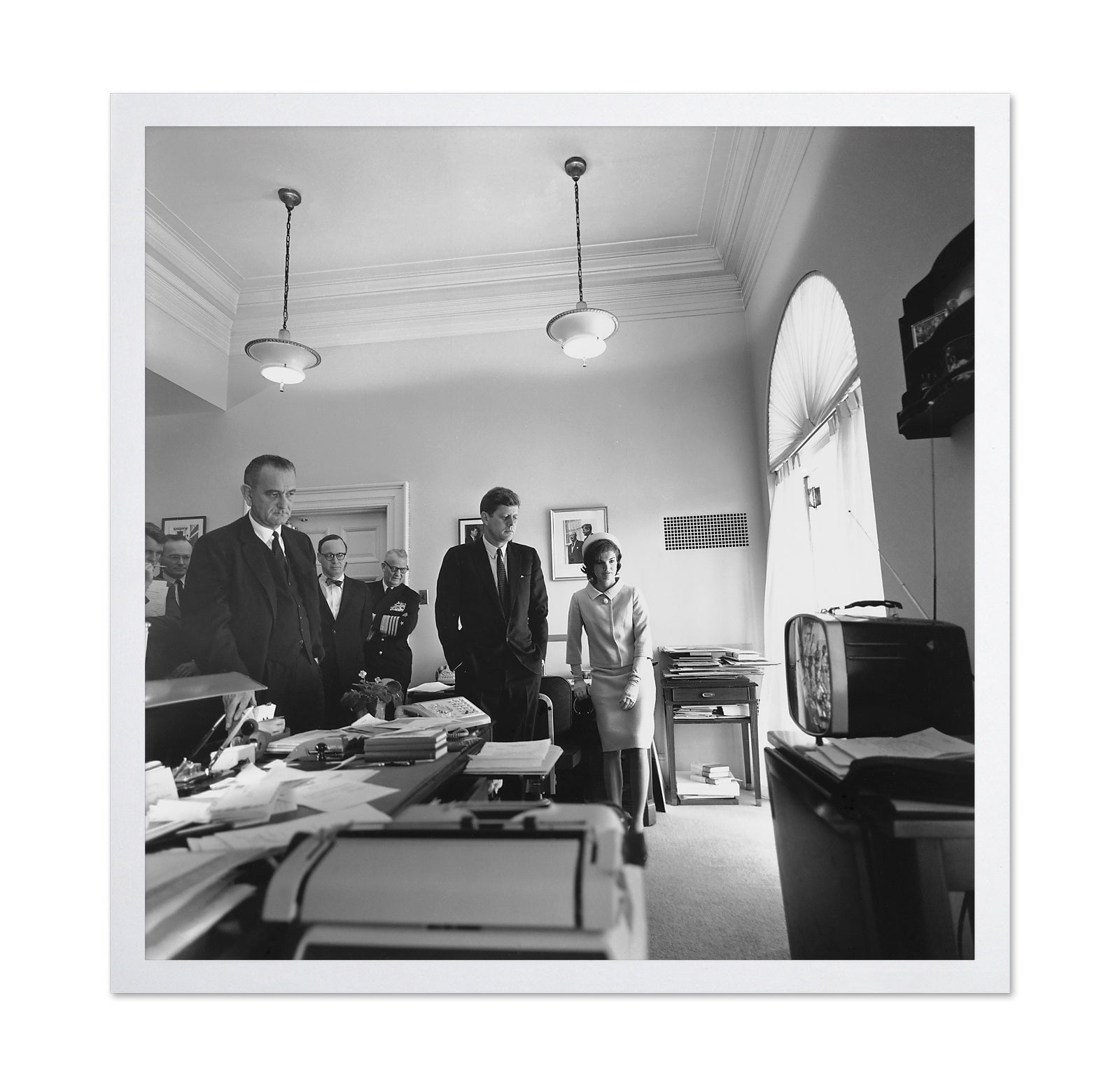 John F. Kennedy, Lyndon Johnson, Robert Kennedy 1961