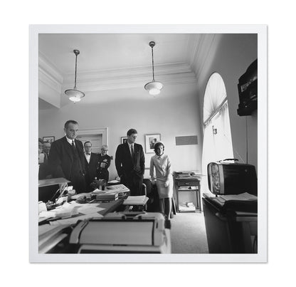 John F. Kennedy, Lyndon Johnson, Robert Kennedy 1961