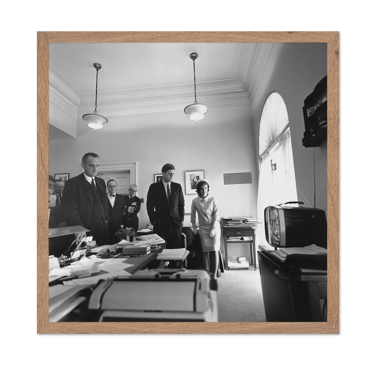 John F. Kennedy, Lyndon Johnson, Robert Kennedy 1961