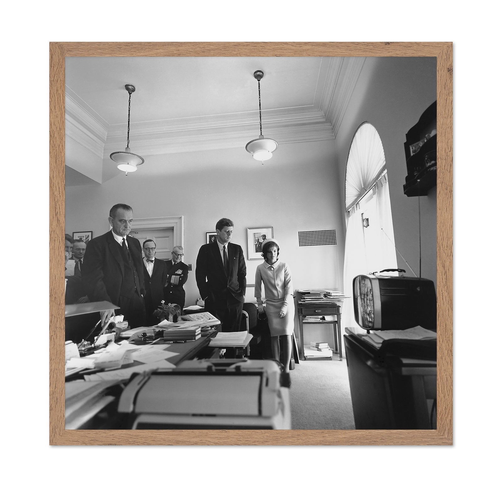 John F. Kennedy, Lyndon Johnson, Robert Kennedy 1961