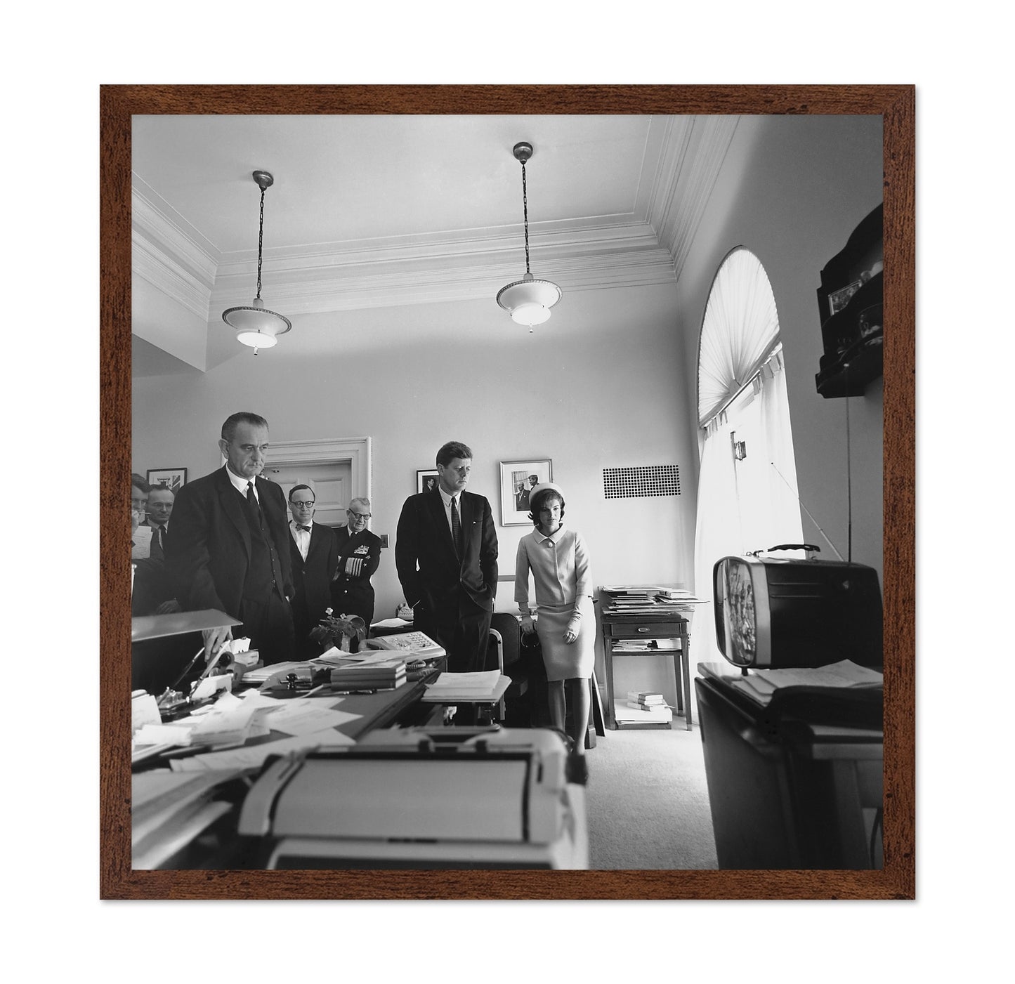 John F. Kennedy, Lyndon Johnson, Robert Kennedy 1961
