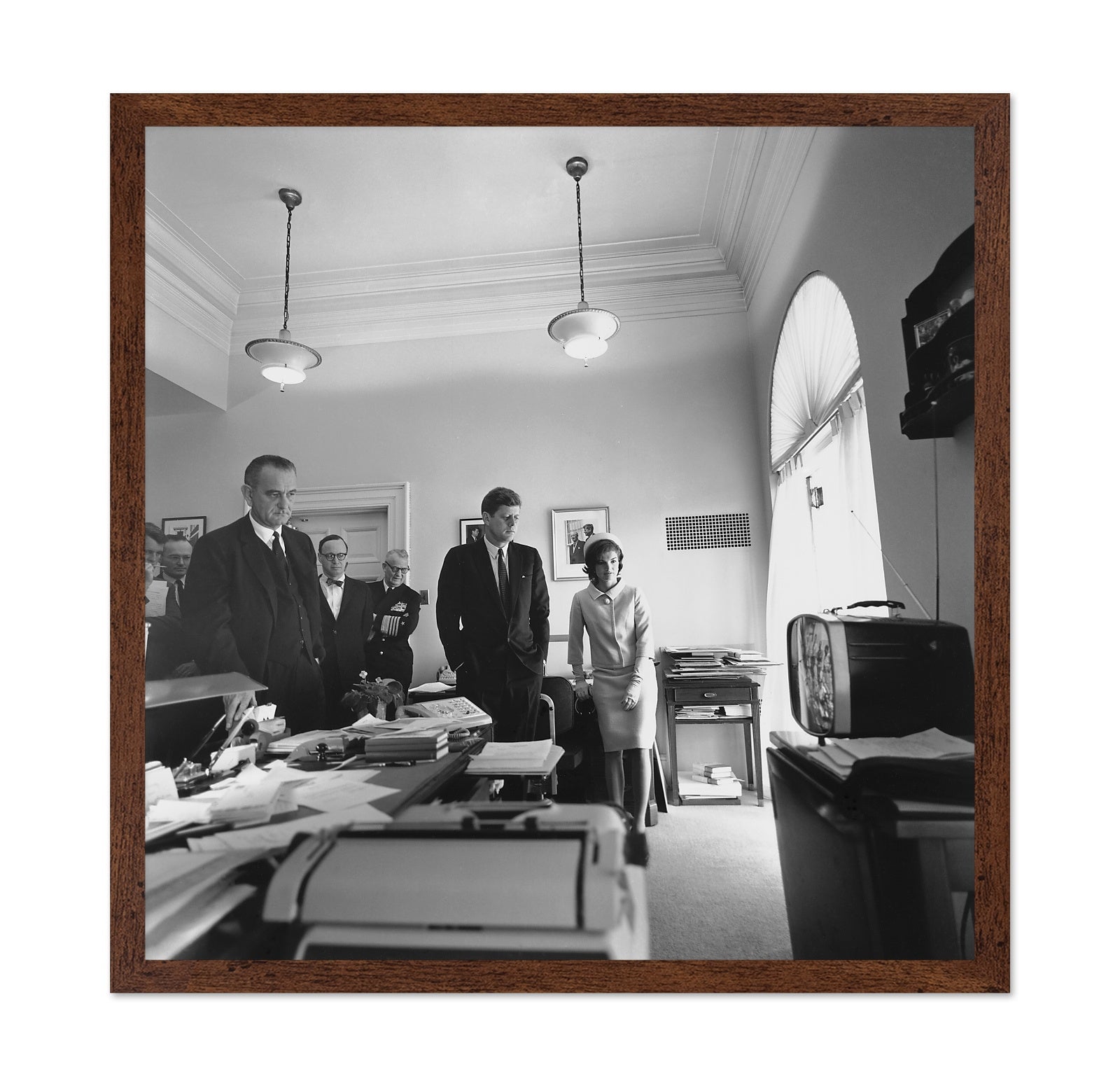 John F. Kennedy, Lyndon Johnson, Robert Kennedy 1961
