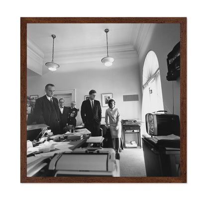 John F. Kennedy, Lyndon Johnson, Robert Kennedy 1961