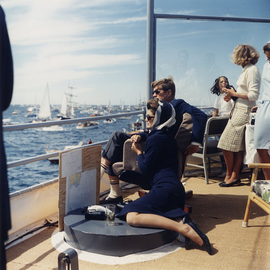 John F. Kennedy & Jacqueline Kennedy 1962 No2