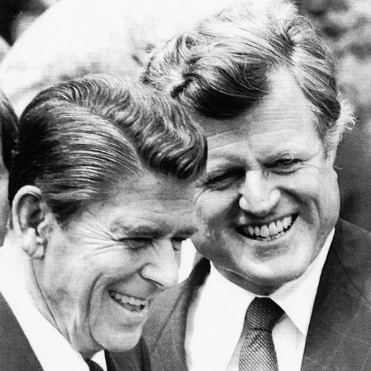 Ronald Reagan & Edward Kennedy 1981
