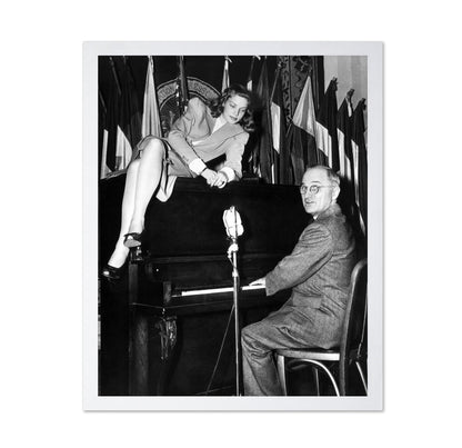 National Press Club Canteen 1945 Lauren Bacall