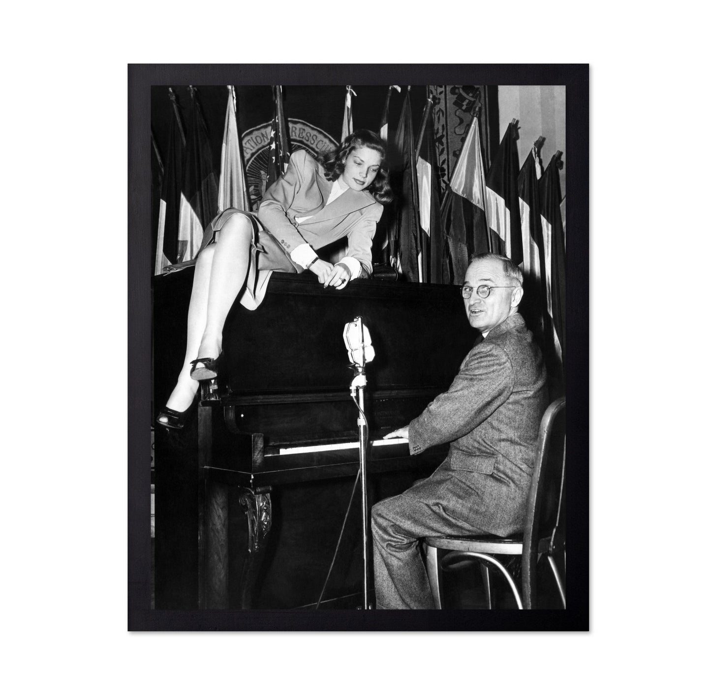 National Press Club Canteen 1945 Lauren Bacall