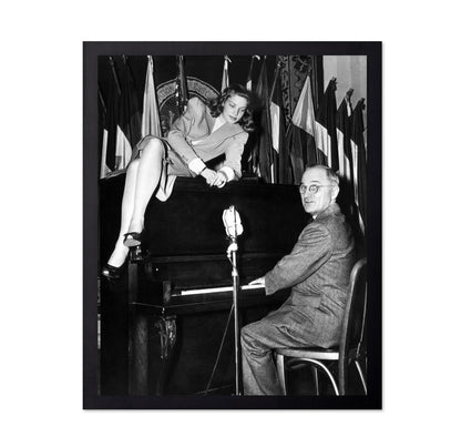 National Press Club Canteen 1945 Lauren Bacall