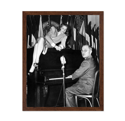 National Press Club Canteen 1945 Lauren Bacall