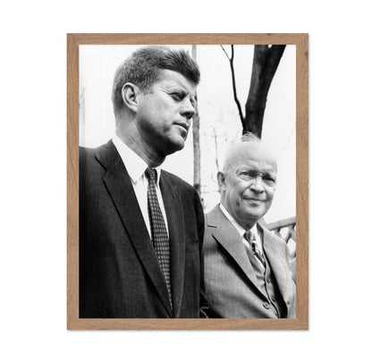 John F. Kennedy & Dwight Eisenhower 1961