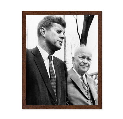 John F. Kennedy & Dwight Eisenhower 1961