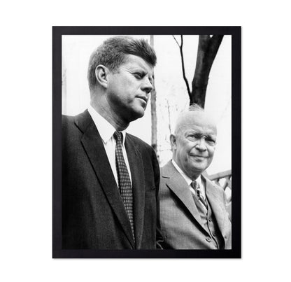 John F. Kennedy & Dwight Eisenhower 1961