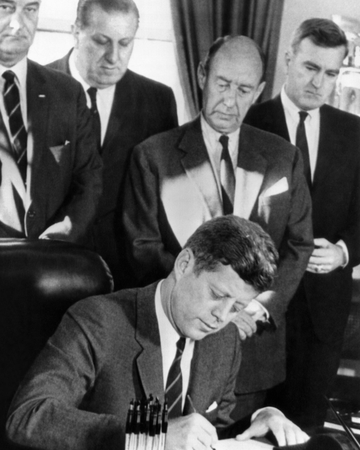 Bill Signing 1962 John F. Kennedy