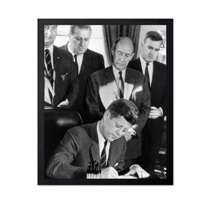 Bill Signing 1962 John F. Kennedy