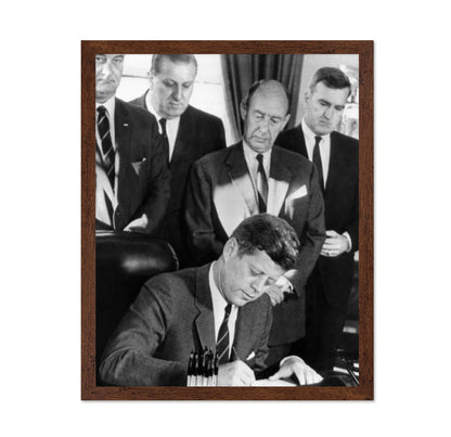 Bill Signing 1962 John F. Kennedy