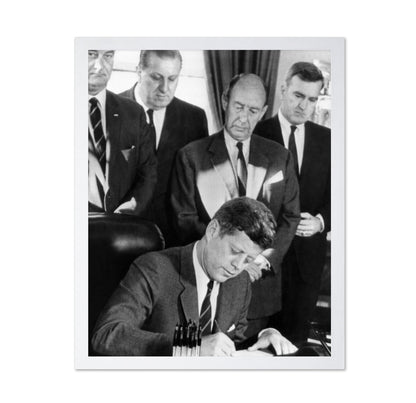 Bill Signing 1962 John F. Kennedy