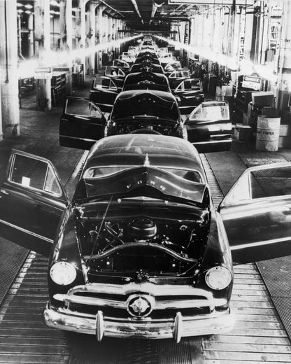 Ford Assembly Line 1949