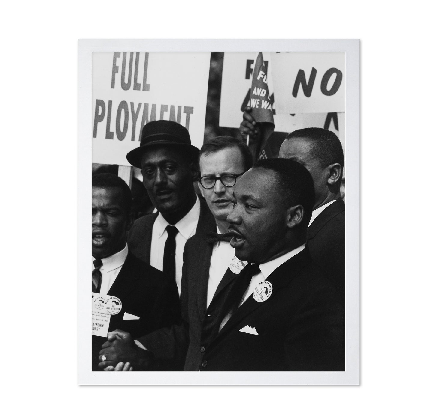 March On Washington 1963 Martin Luther King Jr. No4