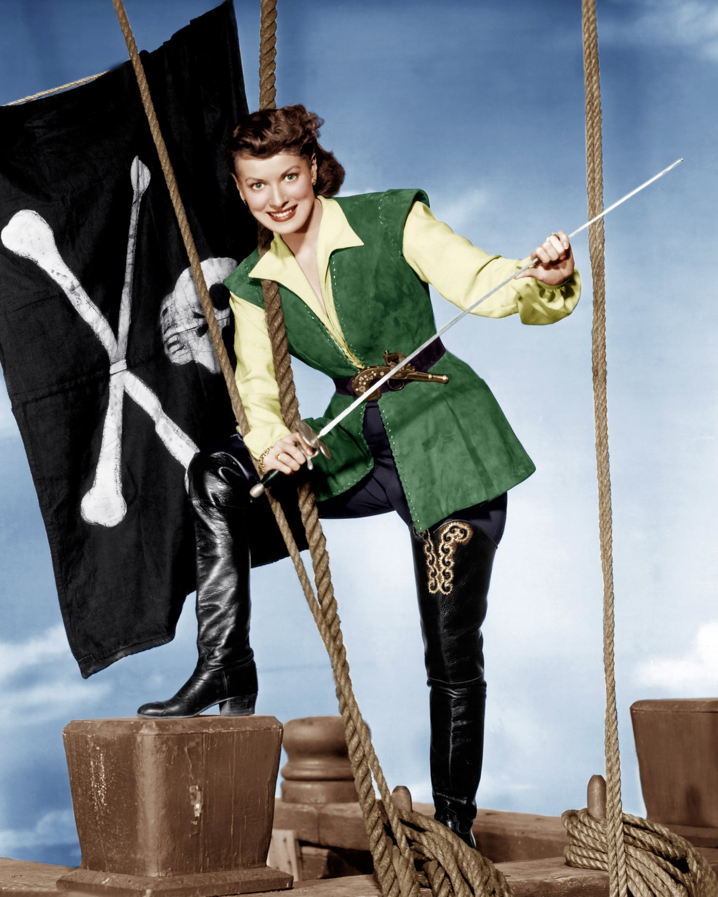 Against All Flags 1952 Maureen O'Hara No1