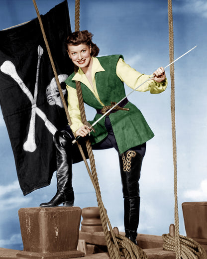 Against All Flags 1952 Maureen O'Hara No1
