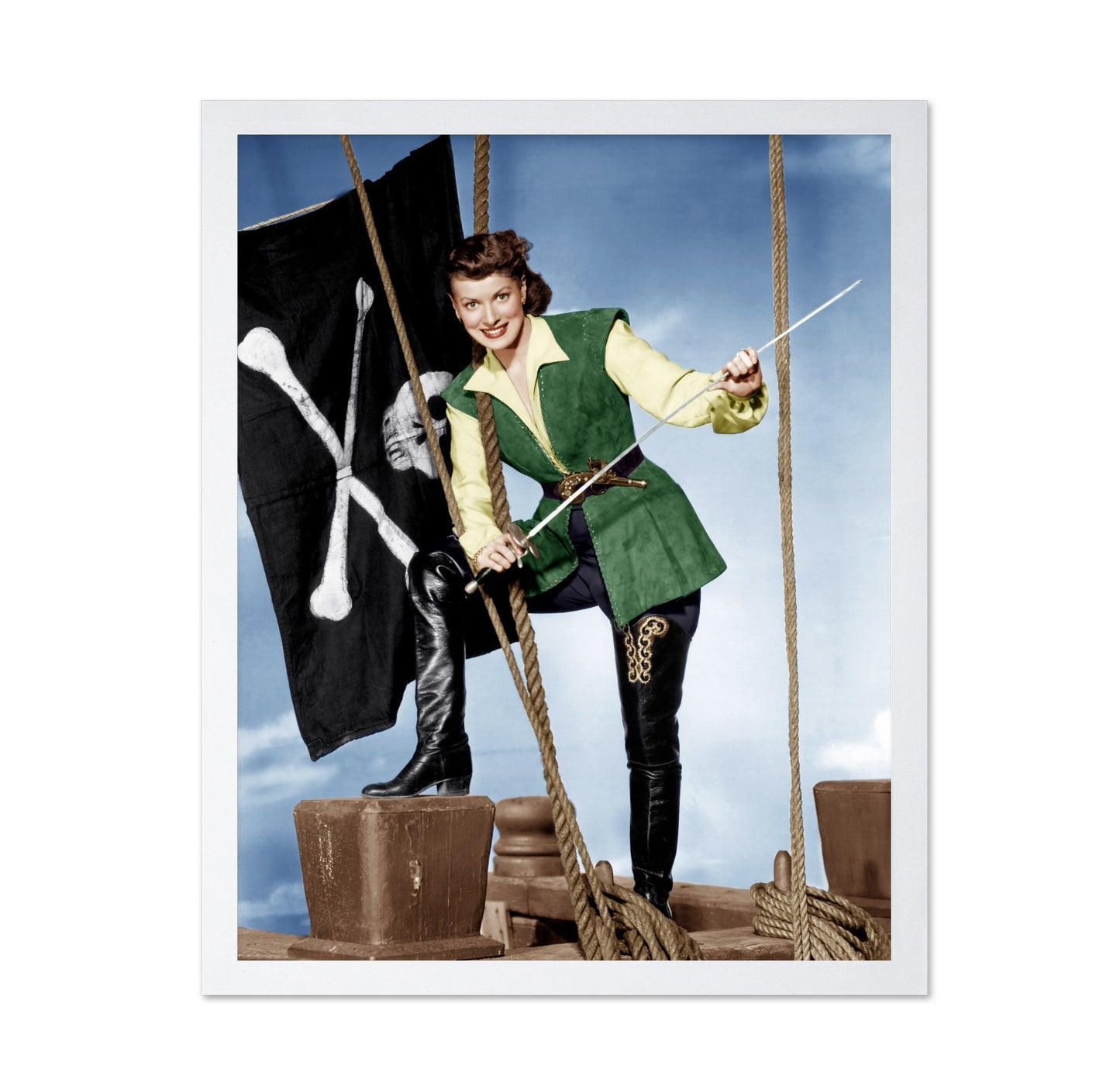 Against All Flags 1952 Maureen O'Hara No1