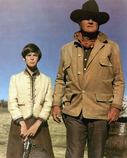 True Grit 1969 Kim Darby & John Wayne