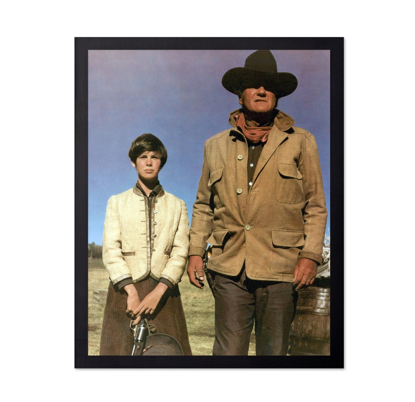 True Grit 1969 Kim Darby & John Wayne