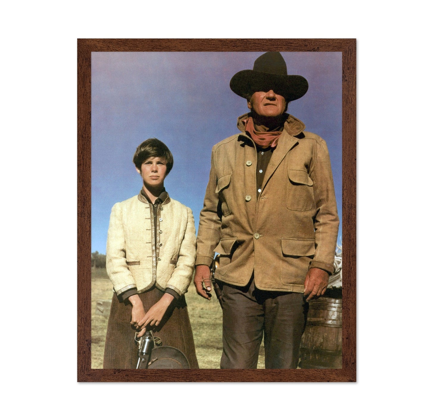 True Grit 1969 Kim Darby & John Wayne