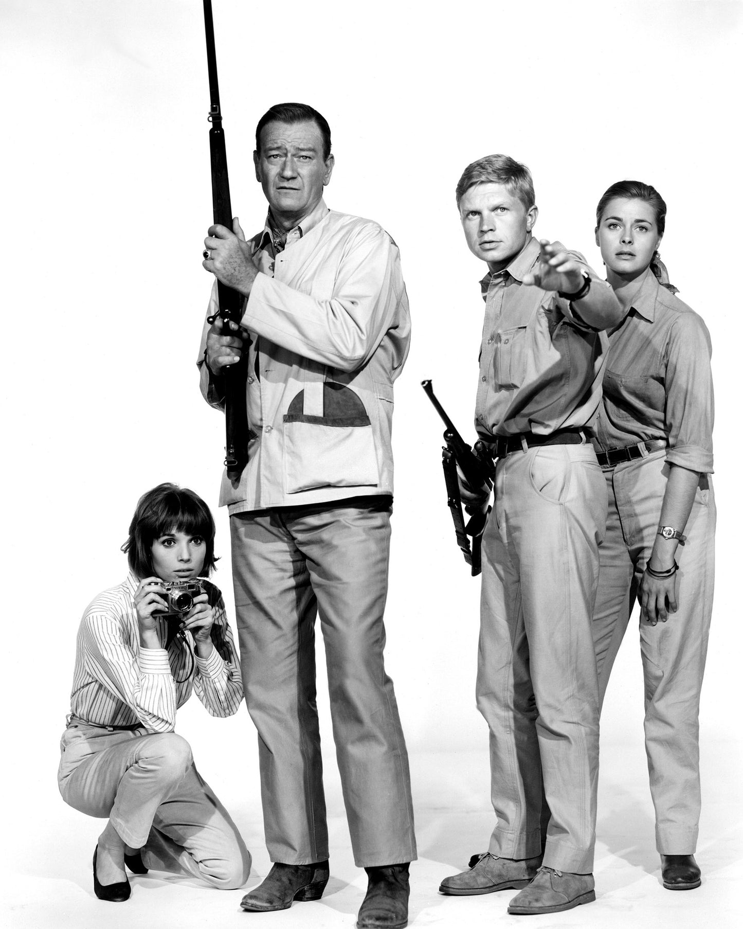 Hatari 1962 Elsa Martinelli & John Wayne