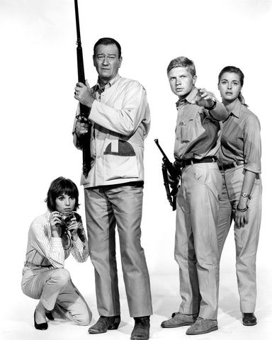 Hatari 1962 Elsa Martinelli & John Wayne
