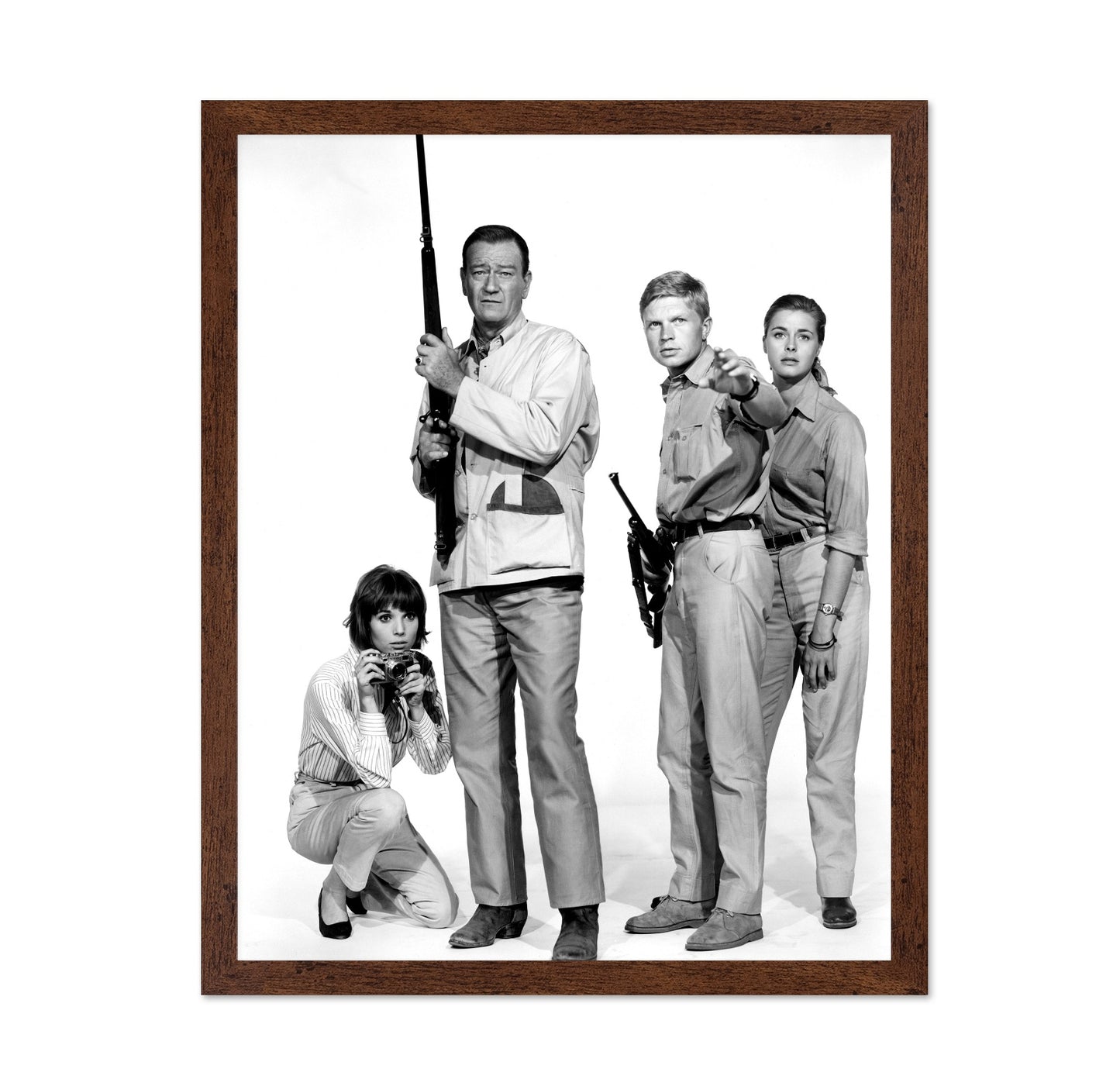 Hatari 1962 Elsa Martinelli & John Wayne