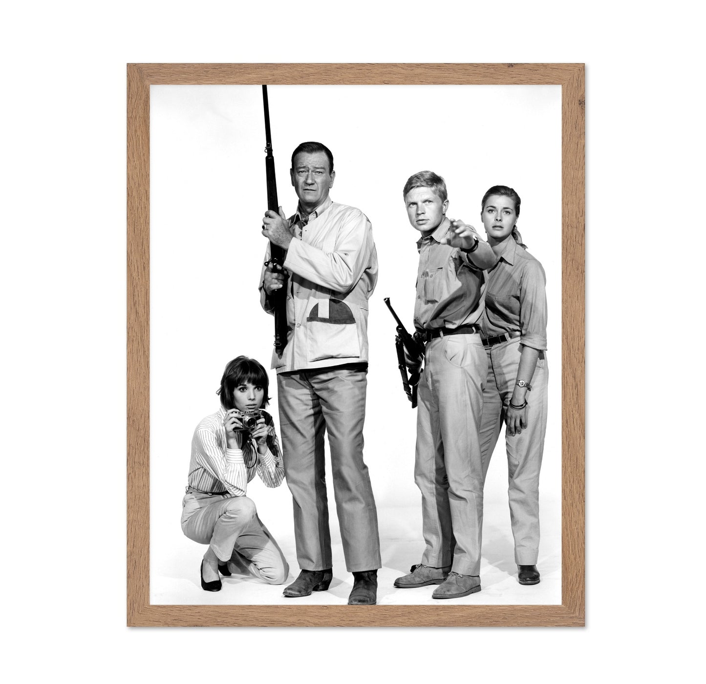 Hatari 1962 Elsa Martinelli & John Wayne