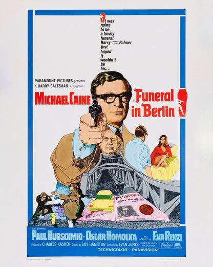 Funeral In Berlin 1966 Michael Caine No1