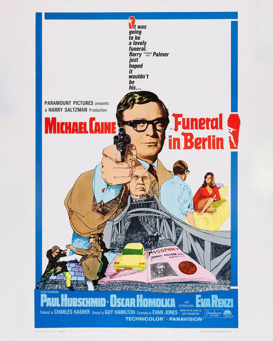 Funeral In Berlin 1966 Michael Caine No1
