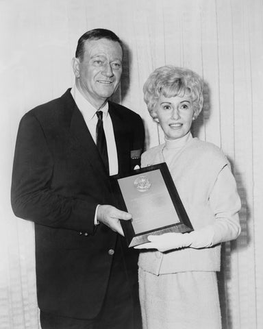 John Wayne & Barbara Stanwyck 1967