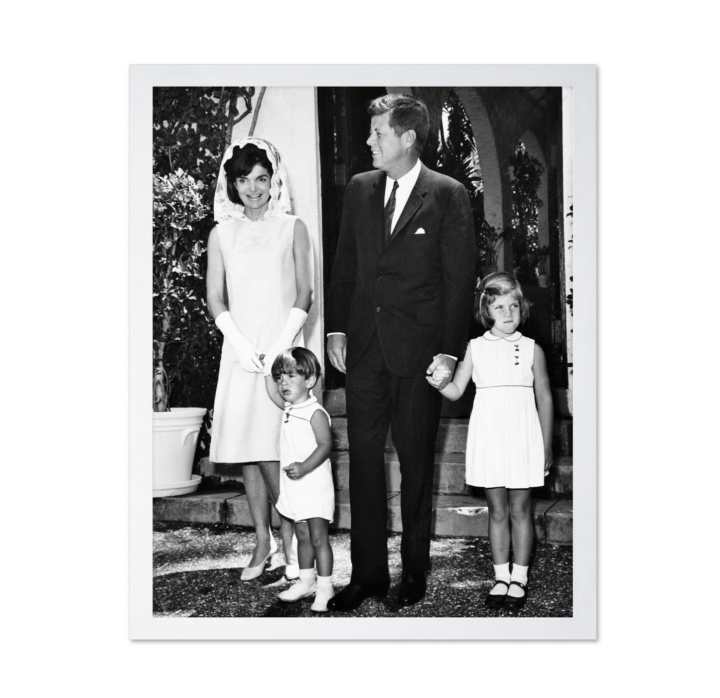 John F. Kennedy & Jacqueline Kennedy 1963 No2
