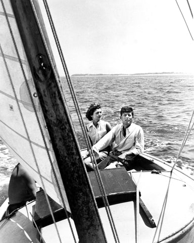 John F. Kennedy & Jacqueline Kennedy 1950s No2