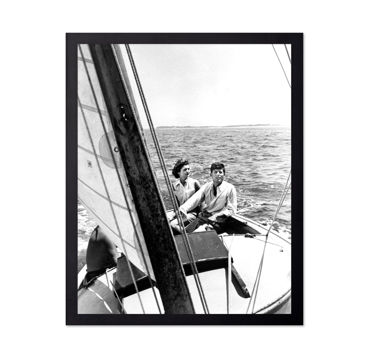 John F. Kennedy & Jacqueline Kennedy 1950s No2