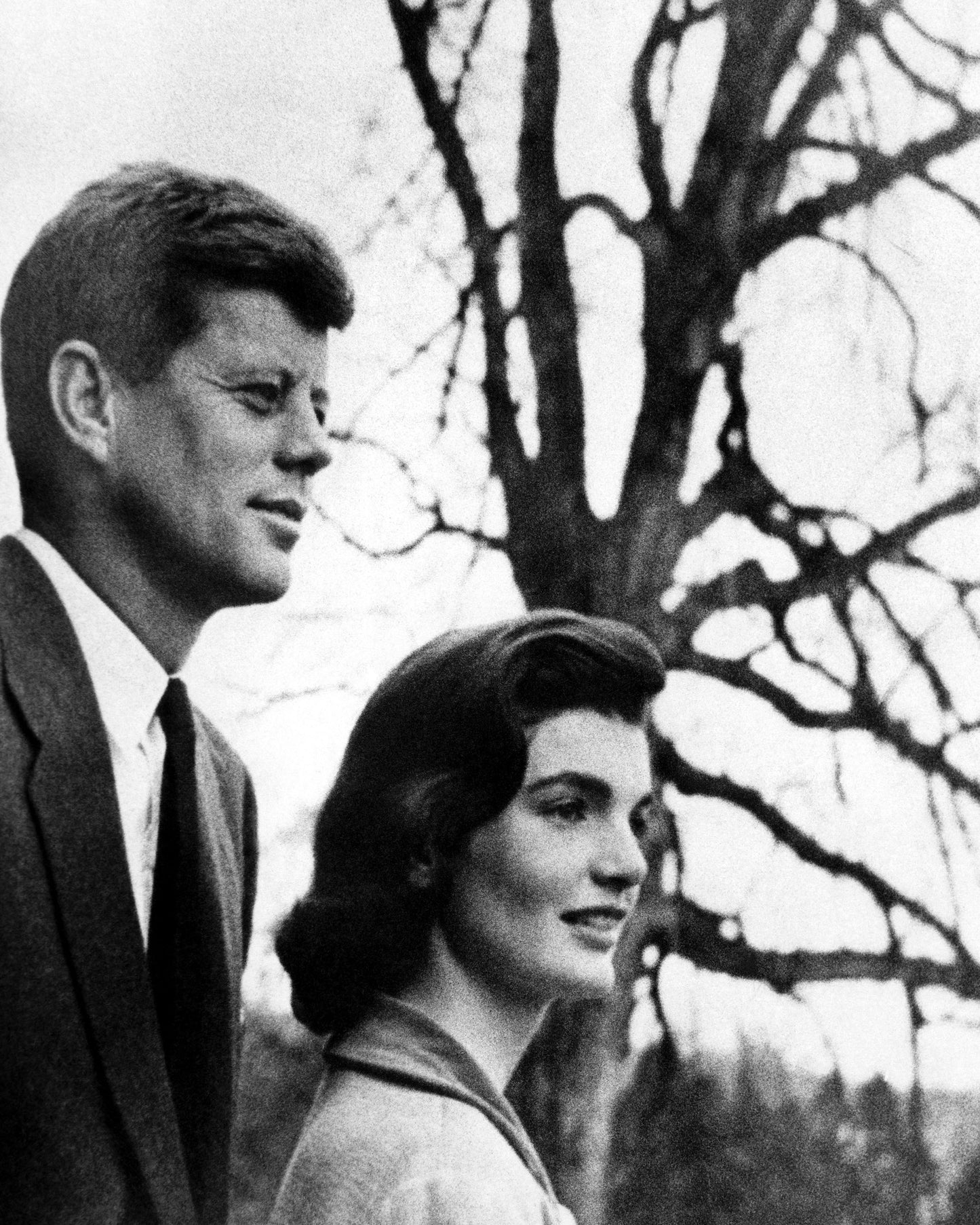 John F. Kennedy & Jacqueline Kennedy 1956