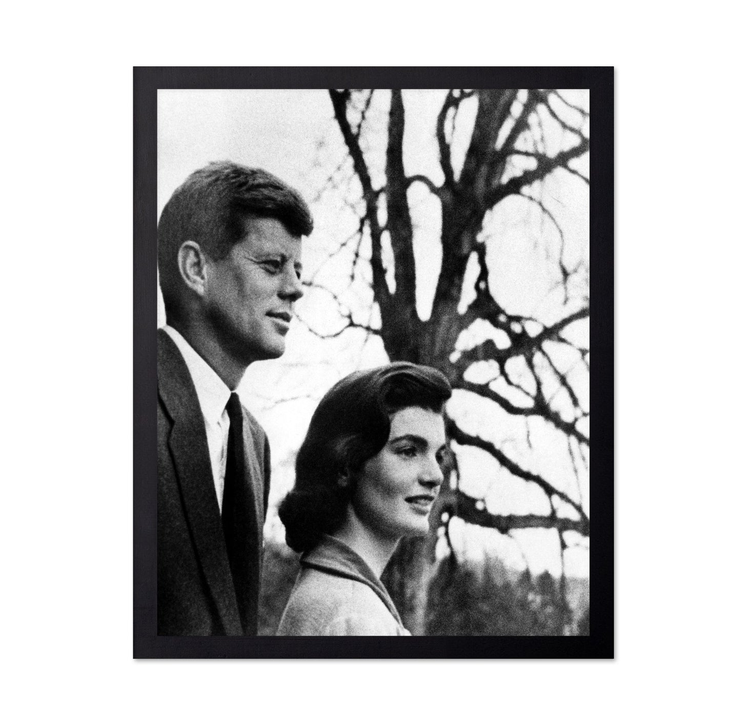 John F. Kennedy & Jacqueline Kennedy 1956