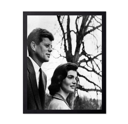 John F. Kennedy & Jacqueline Kennedy 1956