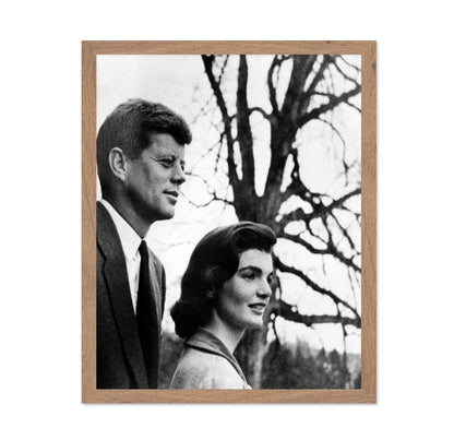John F. Kennedy & Jacqueline Kennedy 1956
