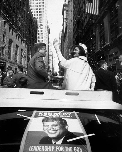 John F. Kennedy & Jacqueline Kennedy 1960